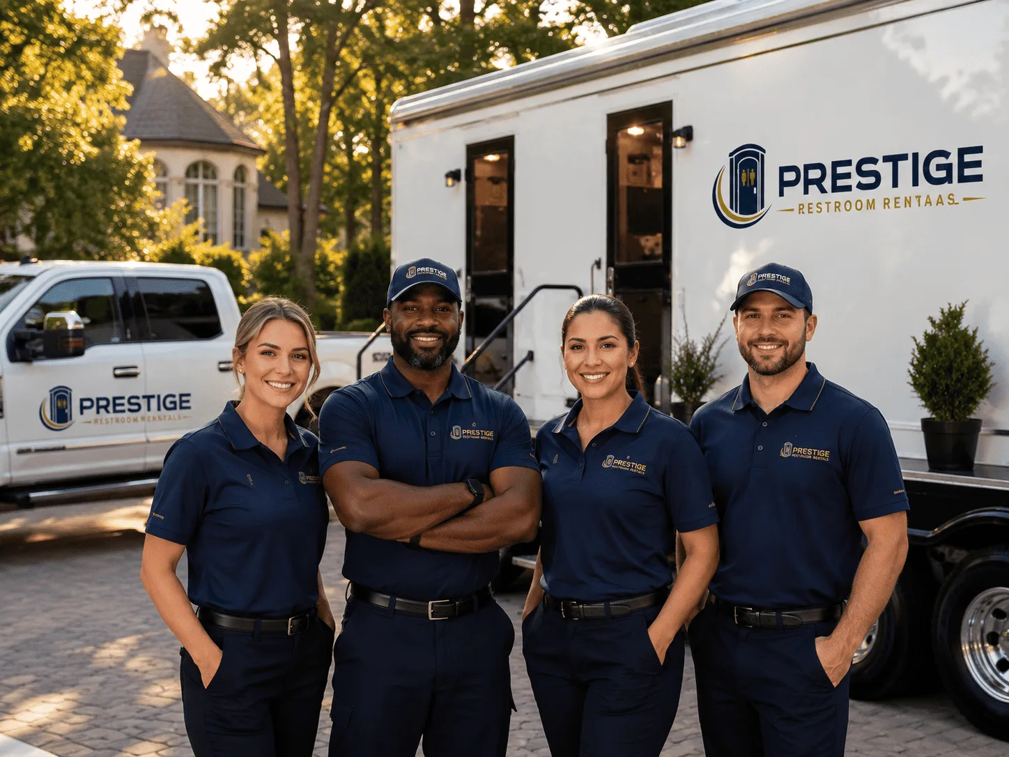 Trusted Luxury Portable Restrooms company in Sumner, MI